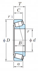 Подшипник Ступичные подшипники Подшипник 28580/21 по выгодным ценам Копейск