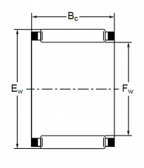 Подшипник Серия K и KT (подшипники без колец) Подшипник K 16x35x40.5 по выгодным ценам Копейск